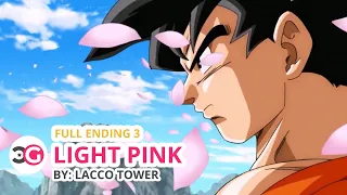 Download [HD] Dragon Ball Super Full Ending 3 - Light Pink + Romaji Lyrics MP3