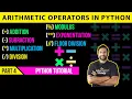Arithmetic Operators in Python Python Tutorial for Beginners in tamil
