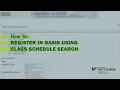 USF Tutorial How to Register in OASIS rev 3-11-22