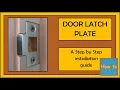 Install a Door Strike Plate - STEP by STEP guide MrMacHowto