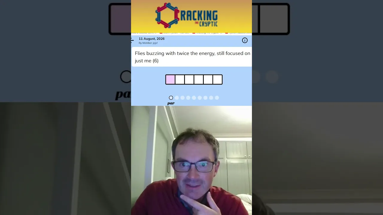 MinuteCryptic in a Minute - 11 August 2026 - Ace!