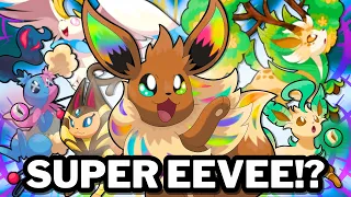 I made an EEVEE with 44 EVOLUTIONS