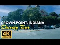 Exploring Crown Point Indiana by Car Beautiful City Drive