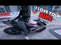 RIDING WITH INSTAGRAM MODEL LUNA SKYE