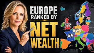 The REAL Wealth Map of Europe They Lied to You