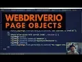 Page Objects - WebdriverIO Wednesdays