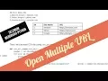 Open multiple URLs using Selenium with Python QA Automation