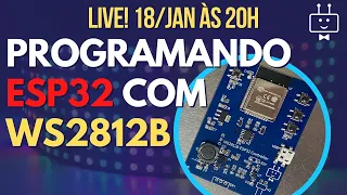 Programando um ESP32 com WS2812b via OTA