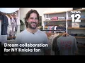 Clothing store owner creates dream collab for LI Knicks lovers with help of MSG Optimum News 12