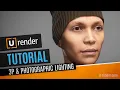 How to set up 3-point and Photographic lighting - U-RENDER Tutorial