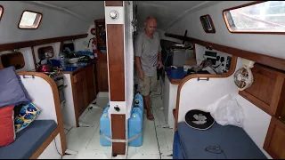 Fresh Water Solutions and Manual Hydraulic Pump for keel.