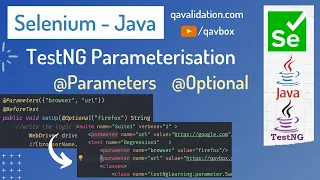 TestNG Parameterisation - Parameters Optional