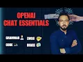 OpenAI Basics in Python Grammar Correction Text To Emoji Code Image Explanation