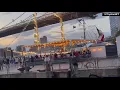 Download Lagu Mexican Navy ship crashes into Brooklyn Bridge | Raw video