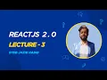 ReactJS Lecture 3 ES6 Map Function with Arrays Cards Example using Props Vite Setup