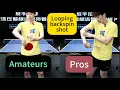 Download Lagu Why Do Amateurs Open the Paddle on Backhand Loops vs Backspin, While Pros Keep It Closed?（Extended）