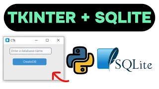 Customtkinter and SQLite with Python Lesson 1 - Connect to SQLite