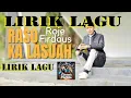 Download Lagu Roje Firdaus - Raso Ka Lasuah  (Official LIRIK )