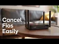 Verizon Fios How To Cancel Service End Verizon Fios - Service Cancellation Guide