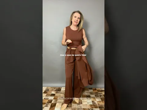 CONJUNTOS EM TONS TERROSOS 🤎🤩 Site www.lucianecachinski.com.br