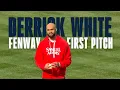 Celtics Derrick White Throws Out First Pitch at Fenway