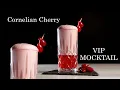 Make a magic mocktail in two minutes Cornelian Cherry VIP MOCKTAIL cornelian cherry pomegranate