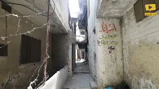 عائلات في مخيم بلاطة تواجه أوضاع ا صعبة بعد تدمير منازلها مخاوف من انهيار مقر حركة فتح 