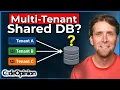 Multi-Tenancy Isn t About Databases