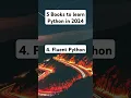 Top 5 Books to Learn Python in 2024