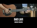 Bad Liar - Imagine Dragons | EASY Guitar Tutorial with Chords / Lyrics