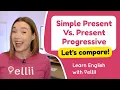 Simple Present Vs Present Progressive - Grammar Verb Tenses