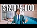 Touring a 12 MILLION Minimalist Modern NYC Apartment with PRIVATE POOL