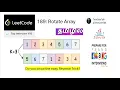 LeetCode 189 Java Program to Rotate Array Explained in Tamil