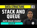 Data Structure 03 Stack and Queue CS IT GATE Crash Course