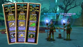 Wizard101 ALL Professor s Hoard Pack Maycast Wands