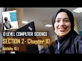 Activity 10 1 Boolean Logic Chapter 10 O Level Computer Science
