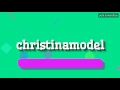 CHRISTINAMODEL - Is Christinamodel still the Queen of ASMR Shocking truth revealed