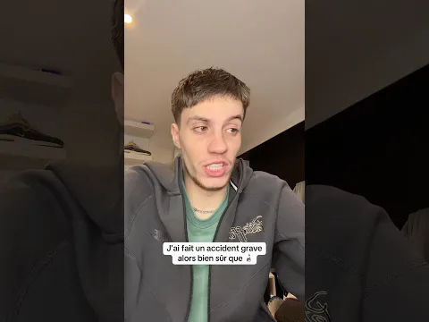 J’ai fait un accident grave et je raconte tout