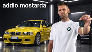 VENDO la mia BMW M3 E46. Non volevo farlo ma..
