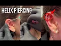 Download Lagu The most popular ear piercing | Helix piercing #piercing #earpiercing #helixpiercing