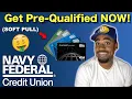How To Get Pre-Qualified For a Credit Card With Navy Federal SOFT PULL
