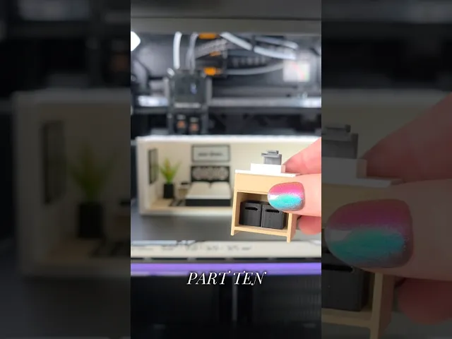 Bathroom Vanity - 1:24 Scale Miniature  video thumbnail