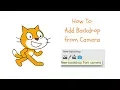 Scratch Tutorial How to Upload Backdrop from Camera