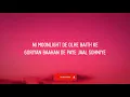 Moonlight - Harnoor [WORMONO Lofi Remake] | Ilam | (LYRICS)