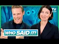 Outlander Cast Plays Who Said It Jamie Fraser or Disney Character Sam Heughan Caitriona Balfe