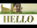 JOY Hello Lyrics (조이 안녕 가사) [Color Coded Lyrics Eng/Han/가사]