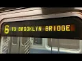 IRT Subway R142A 6 Local Train Ride from 3rd Ave-138th St to Brooklyn Bridge via City Hall Loop