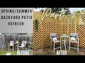 Outdoor Backyard Patio Refresh 2023 Privacy Screen for Fence