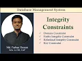 Lec 30 Integrity Constraints DBMS Bangla Tutorial
