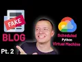 Create a Fully Automated Blog Pt 2 Scheduled Python Virtual Machine